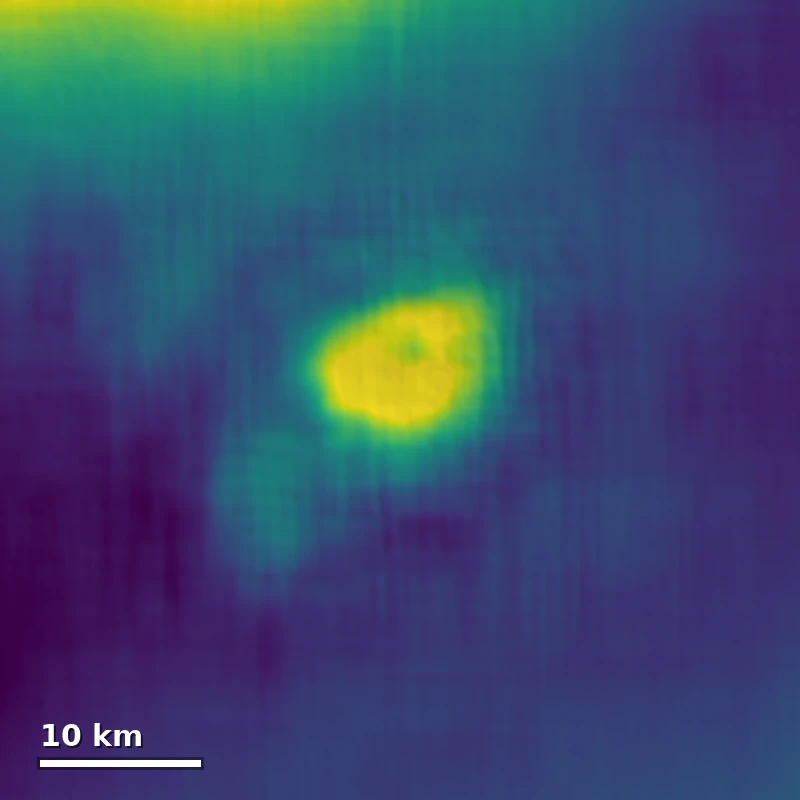 The new Venus elevation model illustrated by Anthropic
